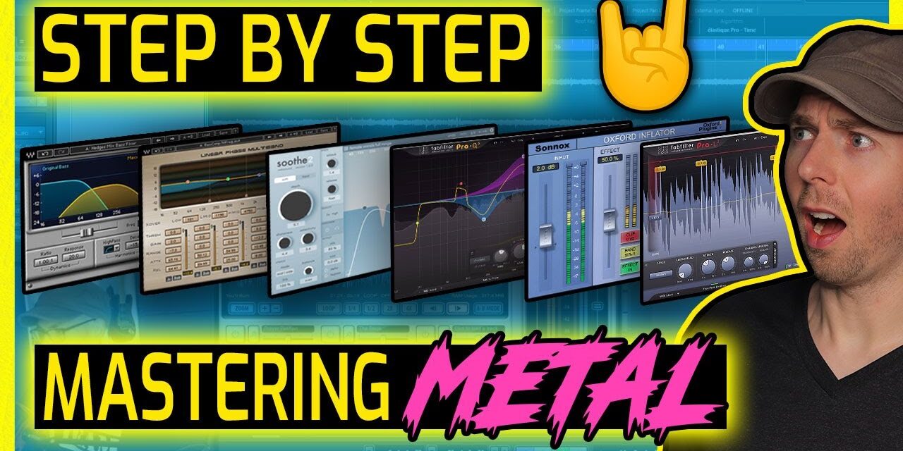 How To Master Metal In a Home Studio Using Plugins [Start To Finish]