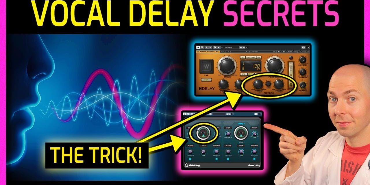 TOP 3 Vocal Delay TRICKS for PRO Vocals (any genre)